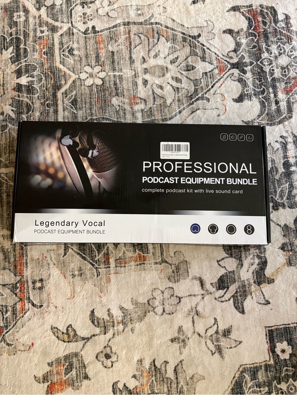 Professional Podcast Equipment Bundle New in Box